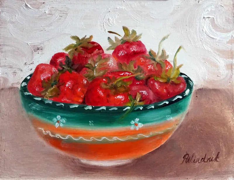 Ripe Strawberries - Fine Art Print