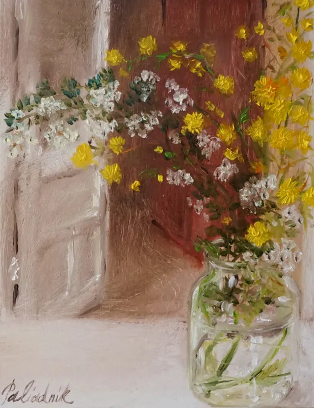 Tabletop Flowers - Fine Art Print